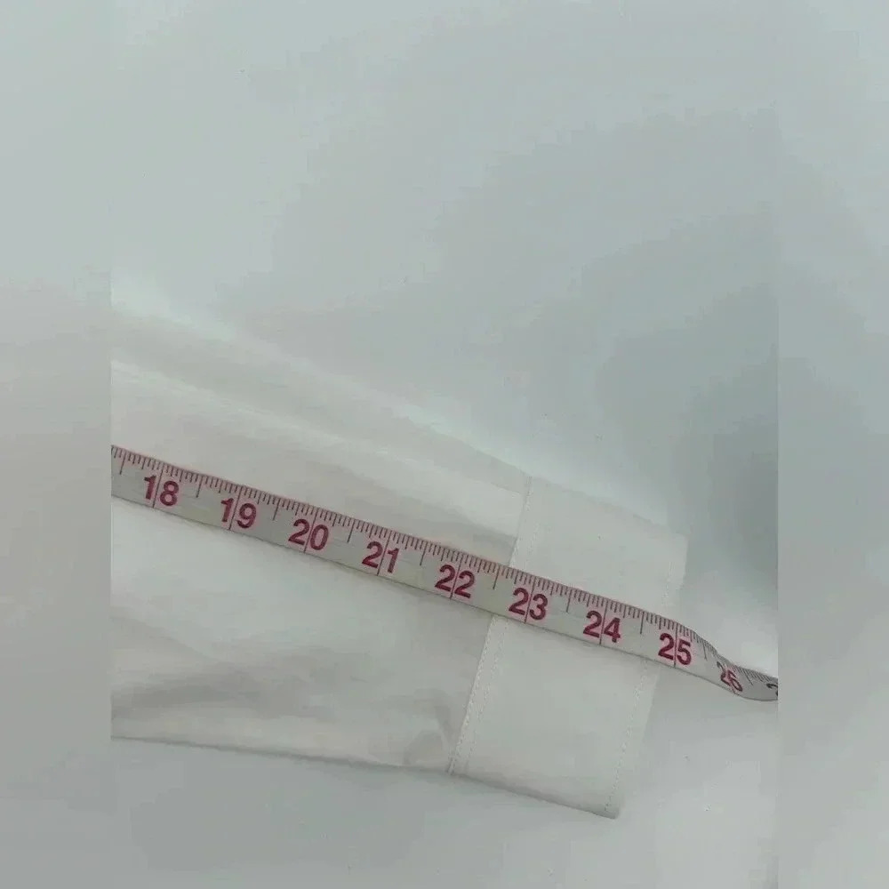 NWT $1400 VALENTINO Shirt IT40 US4 White Double Collar Made in Italy - Picture 12 of 13